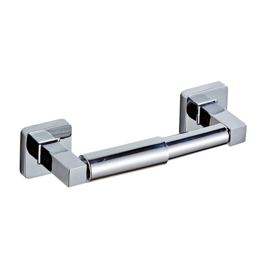 Stainless steel paper towel rack telescopic toilet paper rack bathroom roll paper rack