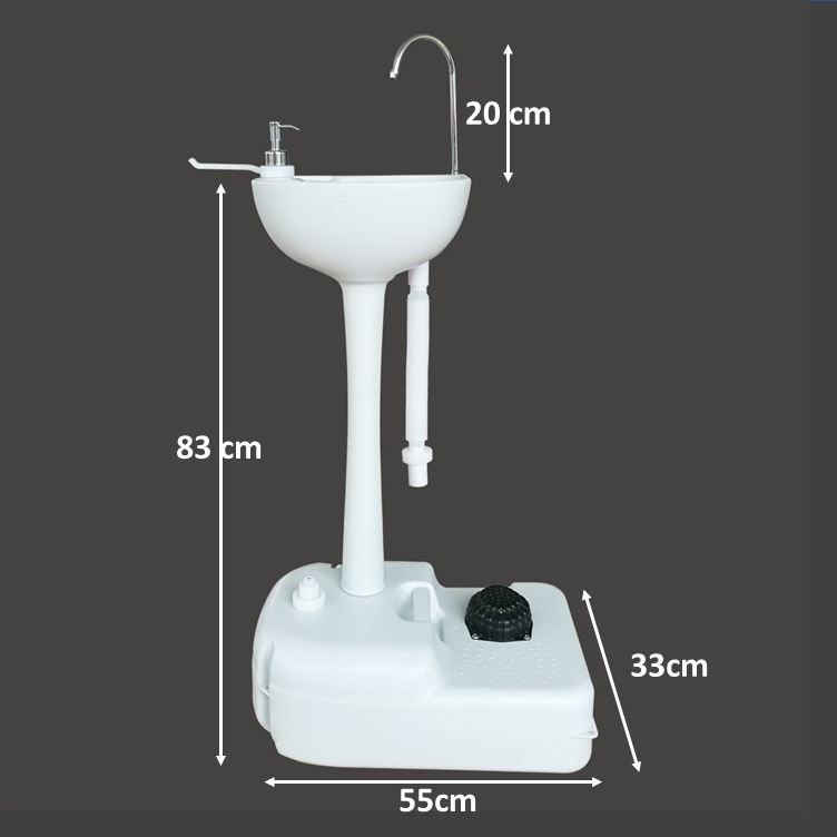 Outdoor portable wash basin with soap dispenser Stand Drop Shipping RTS New product stock Amazon Hot Sale